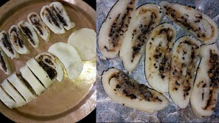 উখোৱা চাউলৰ পিঠাগুৰিৰে বনোৱা ভাপৰ পিঠা। STREAM PITHA