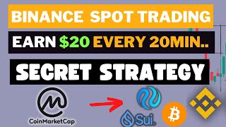 Binance Spot Trading Secret Strategy That Makes $20 Every 20Minutes