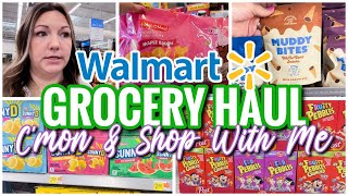 WALMART GROCERY HAUL | SHOP WITH ME AT WALMART | GROCERY HAUL + MEAL PLAN