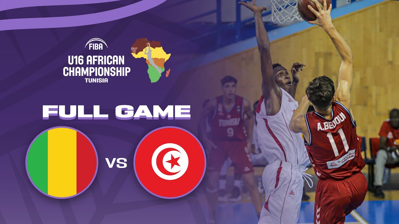 Mali V Tunisia | Full Basketball Game | FIBA U16 African Championship ...