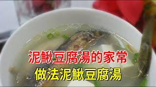 泥鰍豆腐湯的家常做法泥鰍豆腐湯