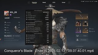 Conqueror's Blade - Highlight - Nodachi K9  - Montage - 2025