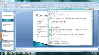 Shell Scripting | UNIX | LINUX | Tutorial | 8 if command concept & example