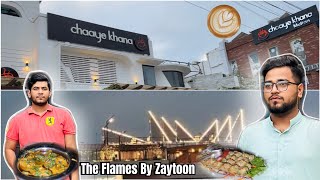 Food review of The Flames By Zaytoon | Chaaye Khana Ki Coffee ☕️ | A Day Spent With Fayyaz