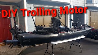 Bonafide SS127 Black Widow Kayak - Modifications, Trolling Motor and PWM Controller