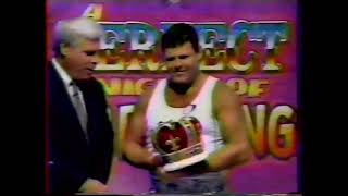 Nobody Beats Mr. Perfect? Lawler Does! USWA 8/7/93