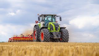 Podmítka | Agrodružstvo Miroslav | Claas Axion 960@VaderstadAB Carrier XL 625