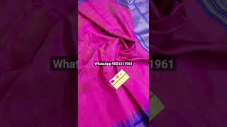 Silk Mark certified Pure Tasaar Kosha Silk sari Collection| Best Quality and Price..