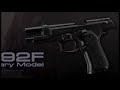 Tokyo Marui No.5 M92F Military model Gas blow back Hand gun #083