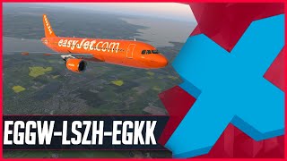 🔴X-Plane 11 LIVE  | FlightFactor A320 Ultimate to Zürich | A320 | VATSIM | TrackIR