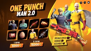 One Punch Man M1887 Return Confrim Free Fire🤯🔥| Poker Mp40 Return Bangladesh server | FF New Event