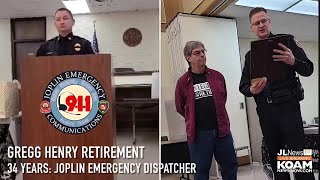 Joplin Emergency Dispatcher hangs up his headset after 34 years