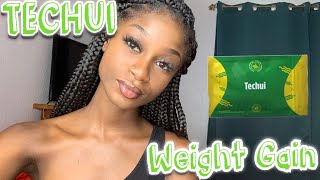 TLC TECHUI INITIAL REVIEW| WEIGHT GAIN JOURNEY| ADAESHA AYANNA