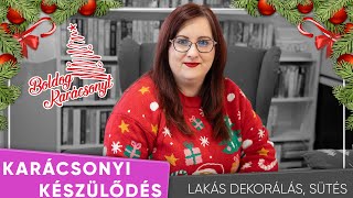 Karácsonyi készülődés, VLOGMAS (szerűség) | Dóriii Könyvei