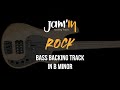 Rock Bass Backing Track in B Minor