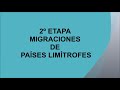 Migraciones hacia la Argentina en diferentes contextos históricos-4° Año-Nivel Primario