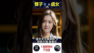 雙子男vs處女女【1配對】是最佳配對嗎？ #shorts