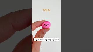 DIY Viral Mini Dumpling Squishy 🥟 #diy #squishy