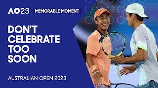 Kubler Almost Celebrated Too Early | Australian Open 2023