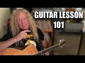 Free Guitar Lessons - First Lesson Beginner Guitar