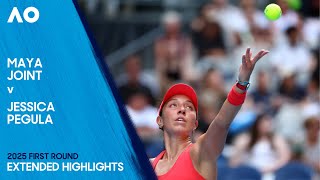 Maya Joint v Jessica Pegula Extended Highlights | Australian Open 2025 First Round