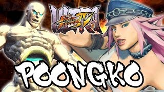 USF4 - Poongko Online Matches (Seth/Poison/Evil Ryu/ El Fuerte) TRUE-HD QUALITY