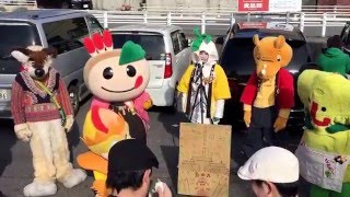 逆井もちつき大会（タクトとカブ座衛門ステージ）