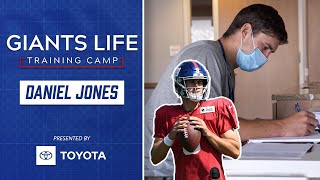 Daniel Jones Day in the Life at Training Camp | Giants Life: Training Camp