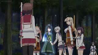 Katana Maidens Toji No Miko Kanami vs Hiyori