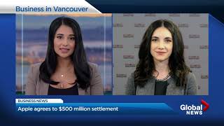 BIV on Global BC: Apple agrees to $500m settlement; Tilray shares down