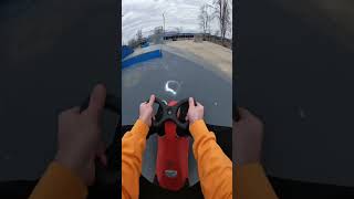Plasma Car At Skatepark