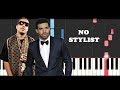 French Montana ft Drake - No Stylist (Piano Tutorial)