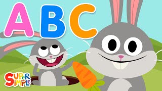 ABC Hop | Hop Along Alphabet Songs For Kids! | Super Simple Songs