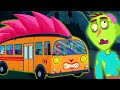 Wheels On The Bus Bhootiya बस के पहिए घूमे गोल | Spooky Scary Nursery Rhymes In Hindi @TeeHeeTown