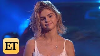 Selena Gomez Delivers Emotional First Performance of 'Wolves' at the AMAs -- Watch!
