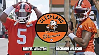 Deshaun Watson vs Jameis Winston EPIC BATTLE for QB1 At Cleveland Browns OTA’s H