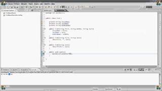 Java Beginner Tutorial 17 - Multiple Constructors