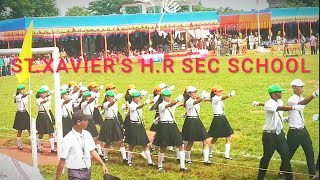 ST.xavier's School,Pathaliaghat,Bishramganj|| Independence Day||March Past 2019