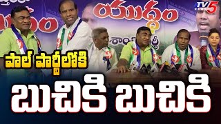 Actor Babu Mohan Joins in KA Paul's Praja Shanthi Party | AP Election |  TV5 News