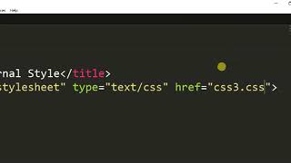 Lecture 3 CSS using Sublime Editor and Chrome