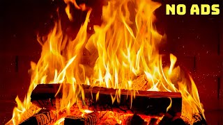 Cozy Fireplace 12 Hrs 🔥 Crackling Fire Atmosphere with Burning Logs [No Music]