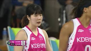 2018 WKBL 여자프로농구 - 여유롭게 우위 지키는 삼성생명. 20180301