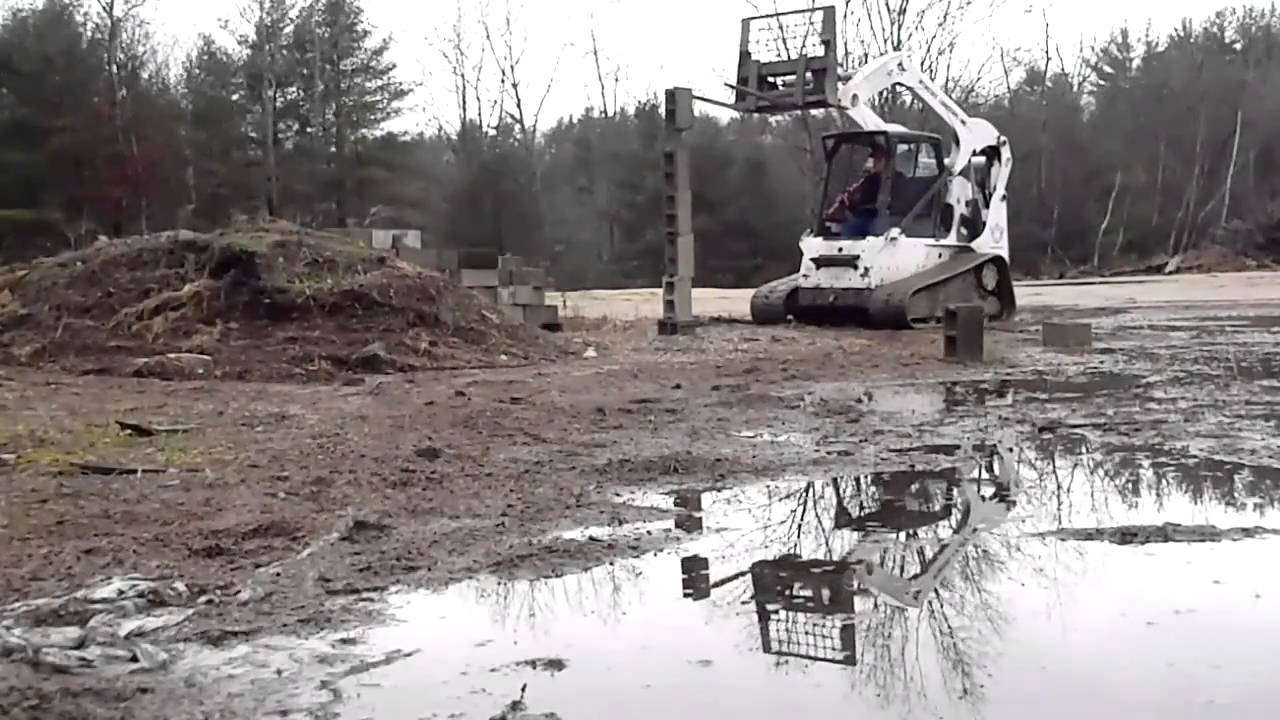 Skidsteer Loader Tricks Youtube