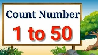 Number Counting 1 to 50 | Number Monster #kidsvideo #numbers #kidssong