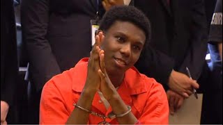 VIDEO: 17-year-old convicted killer smiles in court while victim's family speaks
