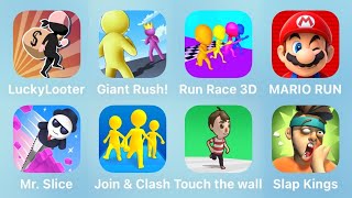 Lick Runner, Giant Rush, Run Race 3D, Mario Run, Mr Slice, Join Clash, Touch the Wall, Slap Kings