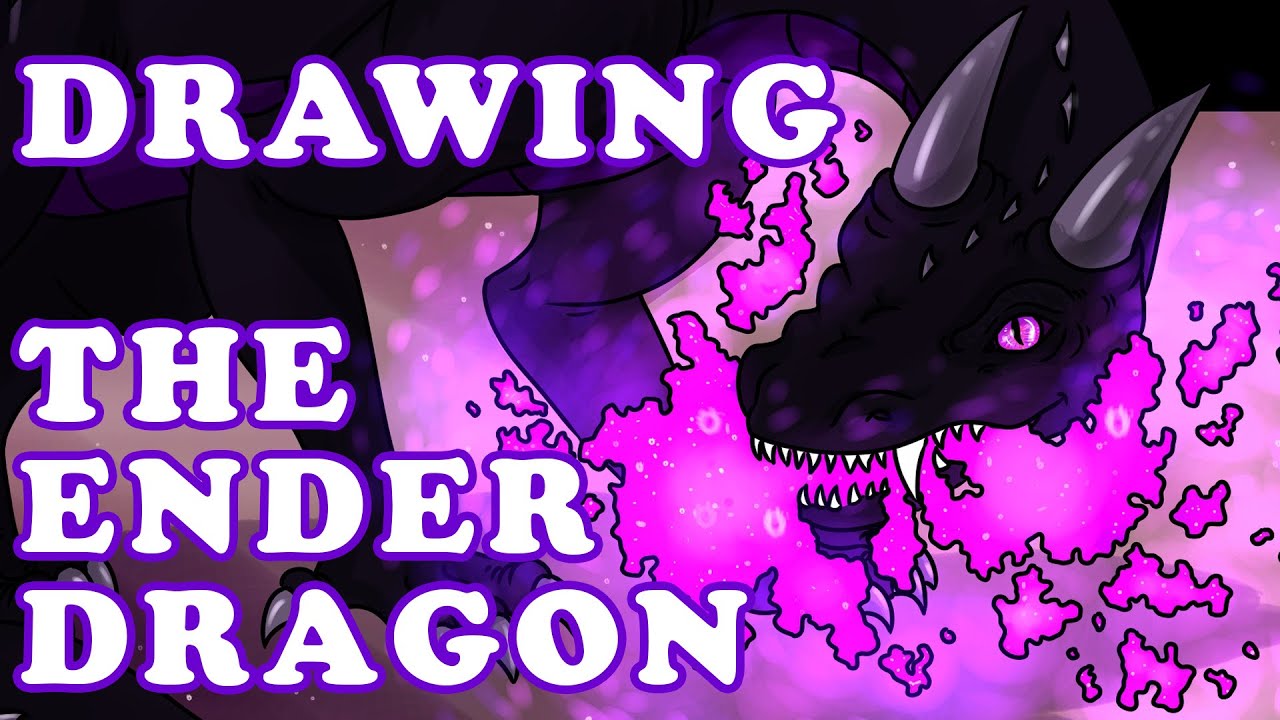 Minecraft Ender Dragon Speedpaint Illustration Starlight Archer Youtube