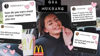 Q\u0026A MUKBANG - How's My Bank Balance Doing? + How I Met Bae Under A Bridge... | Emily Philpott