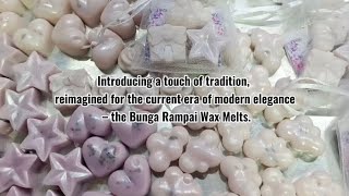 Bunga Rampai | Scented Wax Melts for all occasions| Pack an order with me