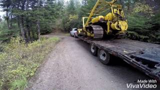 Ram 3500 Cummins hauling a little dozer. Almost lost the load.